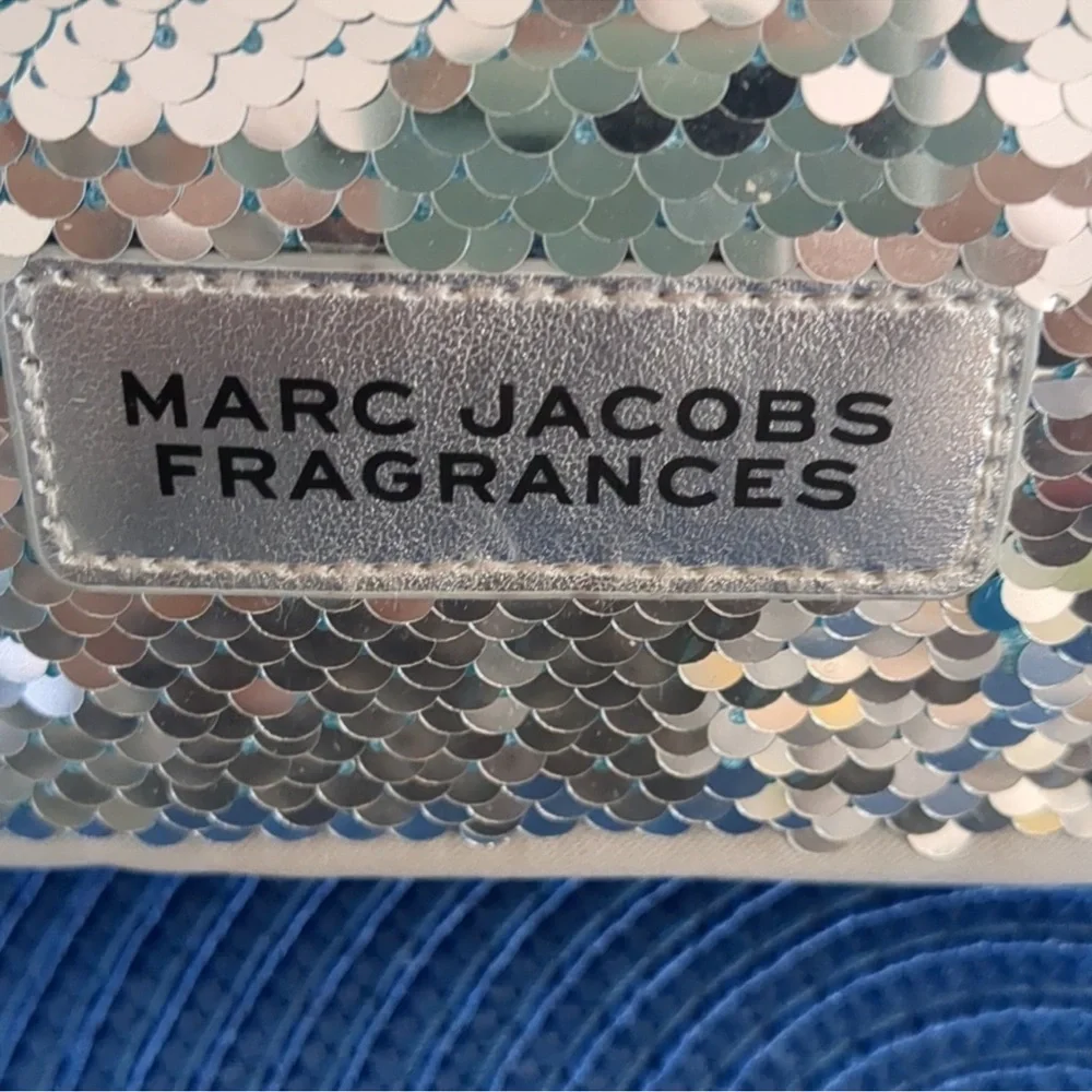 Marc Jacobs Silver Sequin Pouch